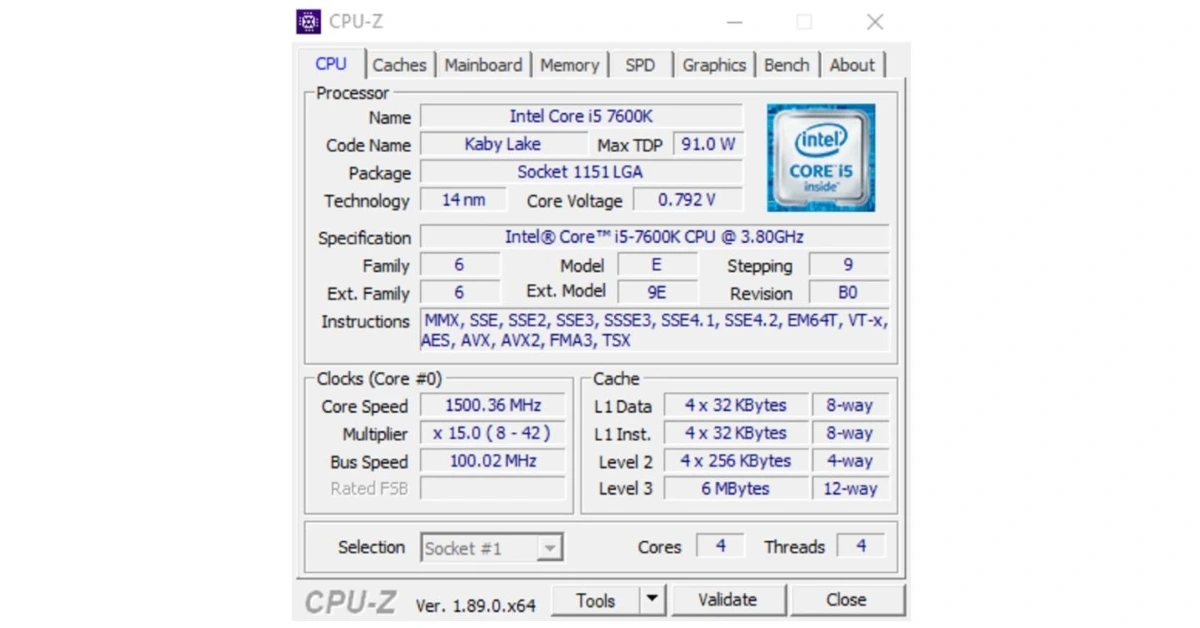 CPU-Z