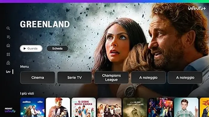 Contenuti gratuiti su Mediaset Infinity