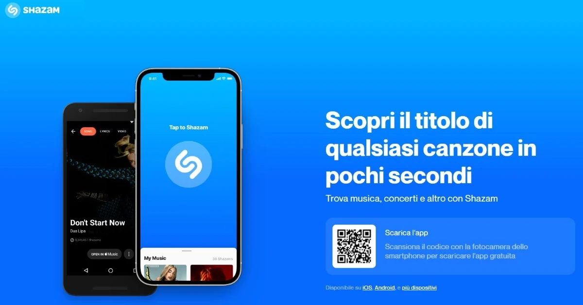 Migliori app per scoprire nuova musica e artisti - Shazam