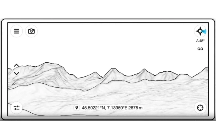 PeakFinder – Latitudine e longitudine